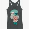 Cheap ✨ Disney Alice In Wonderland Mad Hatter Big Face 🔥 Girls Tank ❤️
