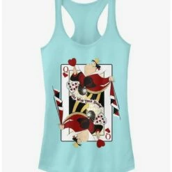 Cheap 🔔 Disney Alice In Wonderland Queen Of Hearts Girls Tank 🤩