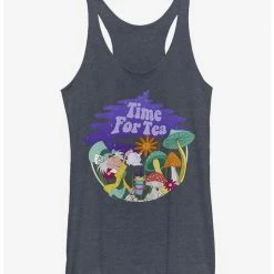 Best deal 🔔 Disney Alice In Wonderland Tea Time Filled Girls Tank 🧨