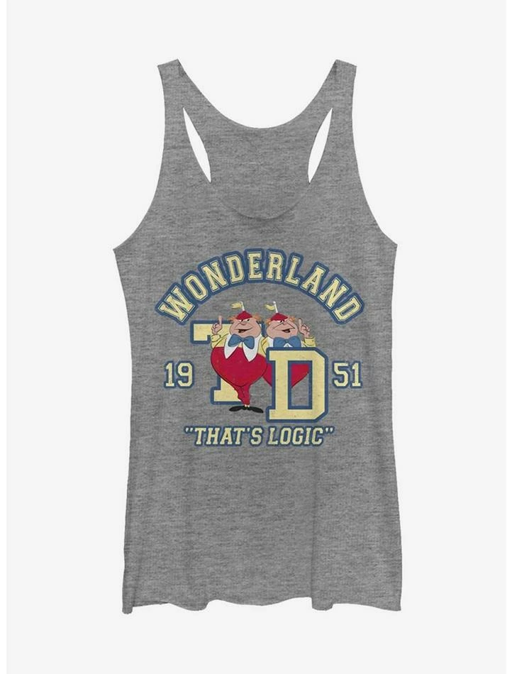 Promo π― Disney Alice In Wonderland Tweedle Collegiate Girls Tank π 1 Promo π― Disney Alice In Wonderland Tweedle Collegiate Girls Tank π