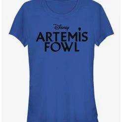 Cheapest ❤️ Disney Artemis Fowl Flat Logo 🔥 Girls T-Shirt ⌛