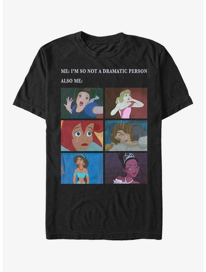 Outlet 🥰 Extra Soft Disney Princesses Princess Drama Meme T-Shirt ⌛ 1 Outlet 🥰 Extra Soft Disney Princesses Princess Drama Meme T-Shirt ⌛