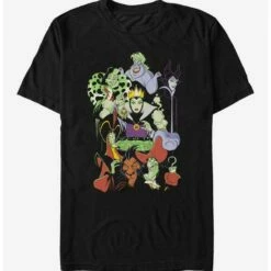 Cheapest ❤️ Extra Soft Disney Villains Worst Dinner Party Ever T-Shirt 😉