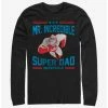 Buy ⌛ Disney Pixar The Incredibles Athletic Superdad Long-Sleeve T-Shirt ⭐
