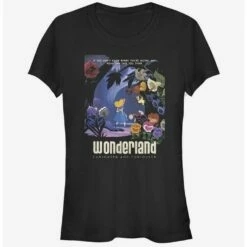 Flash Sale 👍 Disney Alice In Wonderland Curiouser Girls T-Shirt 👍 -Dressup Outfits Shop 14115191 hi