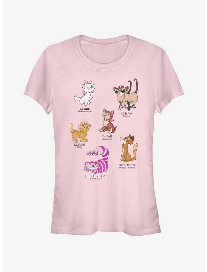 Coupon โญ Disney Classic Cat Breeds Girls T-Shirt ๐ 1 Coupon โญ Disney Classic Cat Breeds Girls T-Shirt ๐
