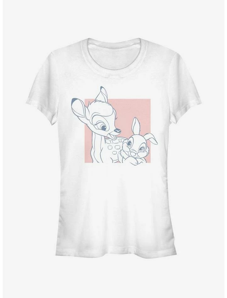 Promo ๐ฏ Disney Bambi Thumper Square Girls T-Shirt โจ 1 Promo ๐ฏ Disney Bambi Thumper Square Girls T-Shirt โจ