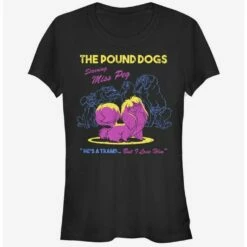 Brand new ✔️ Disney Lady And The Tramp Miss Peg ⌛ Girls T-Shirt 👏