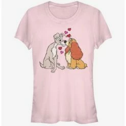 Wholesale ⌛ Disney Lady And The Tramp Puppy Love Girls T-Shirt 🛒