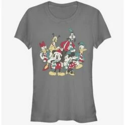 Hot Sale 🧨 Disney Mickey Mouse Holiday Group Girls T-Shirt 🔥