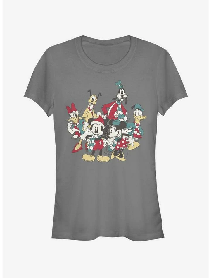 Hot Sale ๐งจ Disney Mickey Mouse Holiday Group Girls T-Shirt ๐ฅ 1 Hot Sale ๐งจ Disney Mickey Mouse Holiday Group Girls T-Shirt ๐ฅ