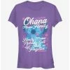 Coupon 😀 Disney Lilo & Stitch Ohana Family 🎉 Girls T-Shirt ✔️