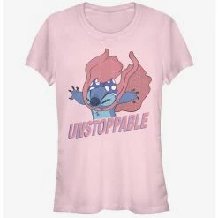 Best reviews of 🎉 Disney Lilo & Stitch Unstoppable Stitch 😀 Girls T-Shirt ✨