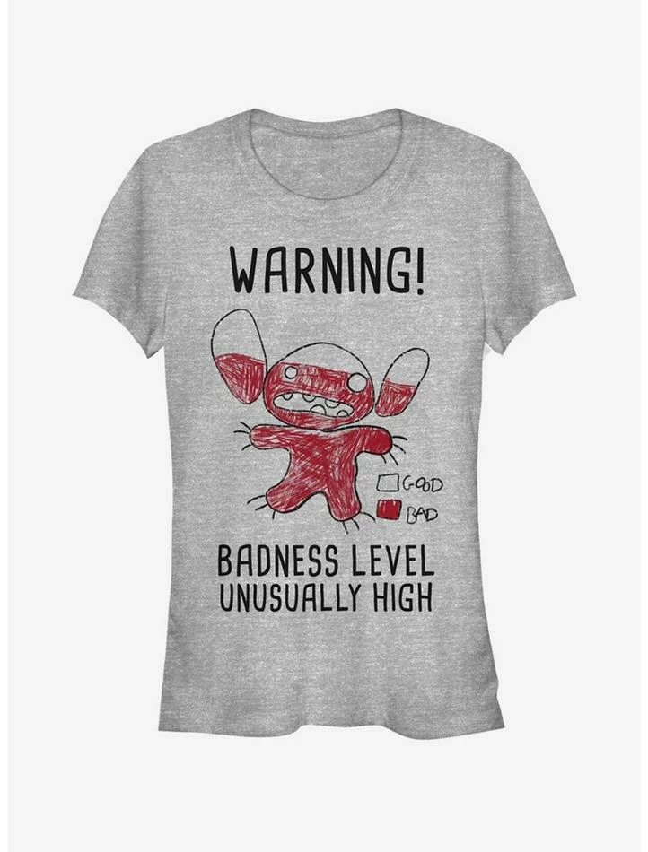 New ๐ Disney Lilo & Stitch Warning Drawing Sitch Girls T-Shirt ๐ฏ 1 New ๐ Disney Lilo & Stitch Warning Drawing Sitch Girls T-Shirt ๐ฏ