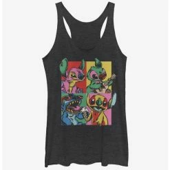 Wholesale 😀 Disney Lilo & Stitch Grunge Stitch Girls Tank ⌛