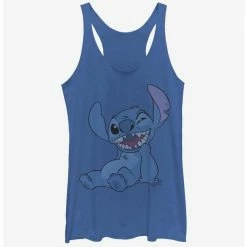 Top 10 ⌛ Disney Lilo & Stitch Half Tone Stitch ❤️ Girls Tank ✨