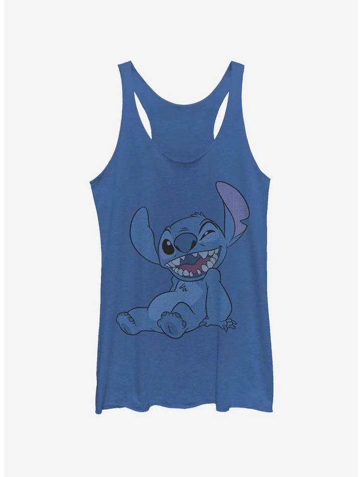 Top 10 ⌛ Disney Lilo & Stitch Half Tone Stitch ❤️ Girls Tank ✨ 1 Top 10 ⌛ Disney Lilo & Stitch Half Tone Stitch ❤️ Girls Tank ✨