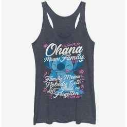 Wholesale 🛒 Disney Lilo & Stitch Ohana Family Girls Tank 💯