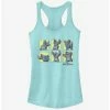 Wholesale 🔥 Disney Lilo & Stitch Stitch Poses 😉 Girls Tank ✨