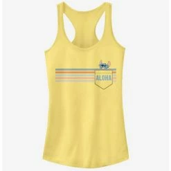 Discount 🥰 Disney Lilo & Stitch Stitch Aloha Girls Tank 💯