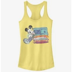 Best Pirce 😉 Disney Mickey Mouse Mickey Tapes ⭐ Girls Tank ❤️