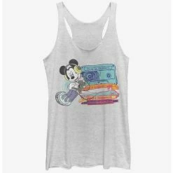 Budget 🎉 Disney Mickey Mouse Mickey Tapes 🔔 Girls Tank ⭐