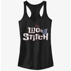 Outlet 🌟 Disney Lilo & Stitch Stitch With Logo Girls Tank 😀