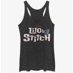 Best Pirce 🥰 Disney Lilo & Stitch Stitch With Logo Girls Tank ✨