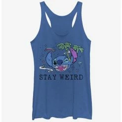Budget 🥰 Disney Lilo & Stitch Trippy Stitch Girls Tank 🌟