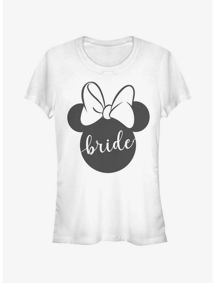 Top 10 โ๏ธ Disney Mickey Mouse Bow Bride Girls T-Shirt ๐งจ 1 Top 10 โ๏ธ Disney Mickey Mouse Bow Bride Girls T-Shirt ๐งจ