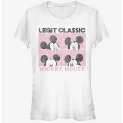 Promo 💯 Disney Mickey Mouse Mickey Faces Girls T-Shirt ⭐