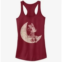 Cheapest 👍 Disney Mickey Mouse Minnie On The Moon 💯 Girls Tank ⌛