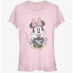 Cheap ⌛ Disney Mickey Mouse Minnie Sit 👍 Girls T-Shirt ✔️