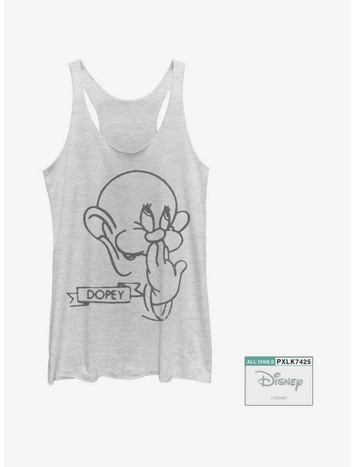 Discount ๐ Disney Snow White And The Seven Dwarfs Dopey Girls Tank โญ 1 Discount ๐ Disney Snow White And The Seven Dwarfs Dopey Girls Tank โญ