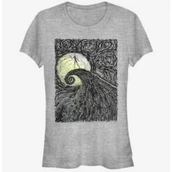 Best deal ✔️ The Nightmare Before Christmas Spiral Hill ❤️ Girls T-Shirt ✔️
