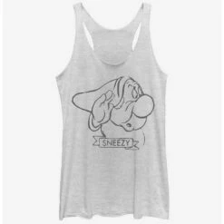 Cheap ❤️ Disney Snow White And The Seven Dwarfs Sneezy 😀 Girls Tank ✨