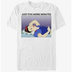 Promo 🌟 Disney Snow White And The Seven Dwarfs Snow White Snooze T-Shirt ❤️