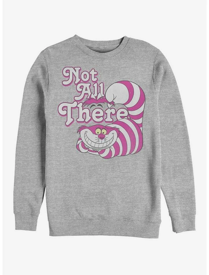 Promo ✔️ Disney Alice In Wonderland Not All There Crew Sweatshirt 😉 1 Promo ✔️ Disney Alice In Wonderland Not All There Crew Sweatshirt 😉
