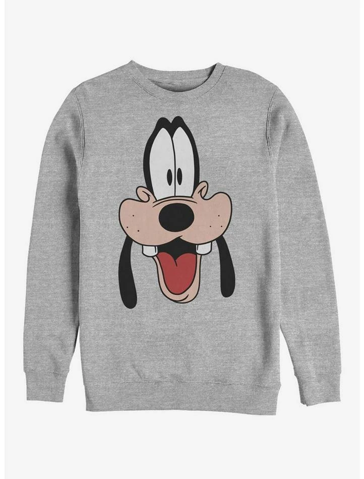 Best Pirce 👏 Disney A Goofy Movie Goofy Dad Big Face Crew Sweatshirt 😀 1 Best Pirce 👏 Disney A Goofy Movie Goofy Dad Big Face Crew Sweatshirt 😀