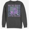 Cheapest ✨ Disney Alice In Wonderland Mad Here Trip Crew Sweatshirt 🥰