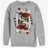 Best Sale ⭐ Disney Alice In Wonderland Queen Of Hearts Crew Sweatshirt ✨