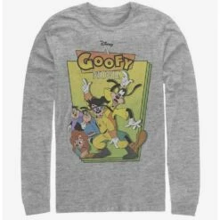 Hot Sale ⌛ Disney A Goofy Movie Goof Cover Long-Sleeve T-Shirt 👍