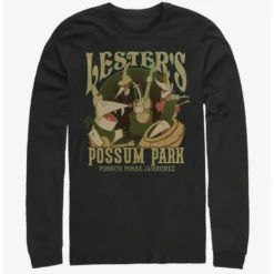 Best Sale 🎁 Disney A Goofy Movie Lesters Possum Park Long-Sleeve T-Shirt 🔥