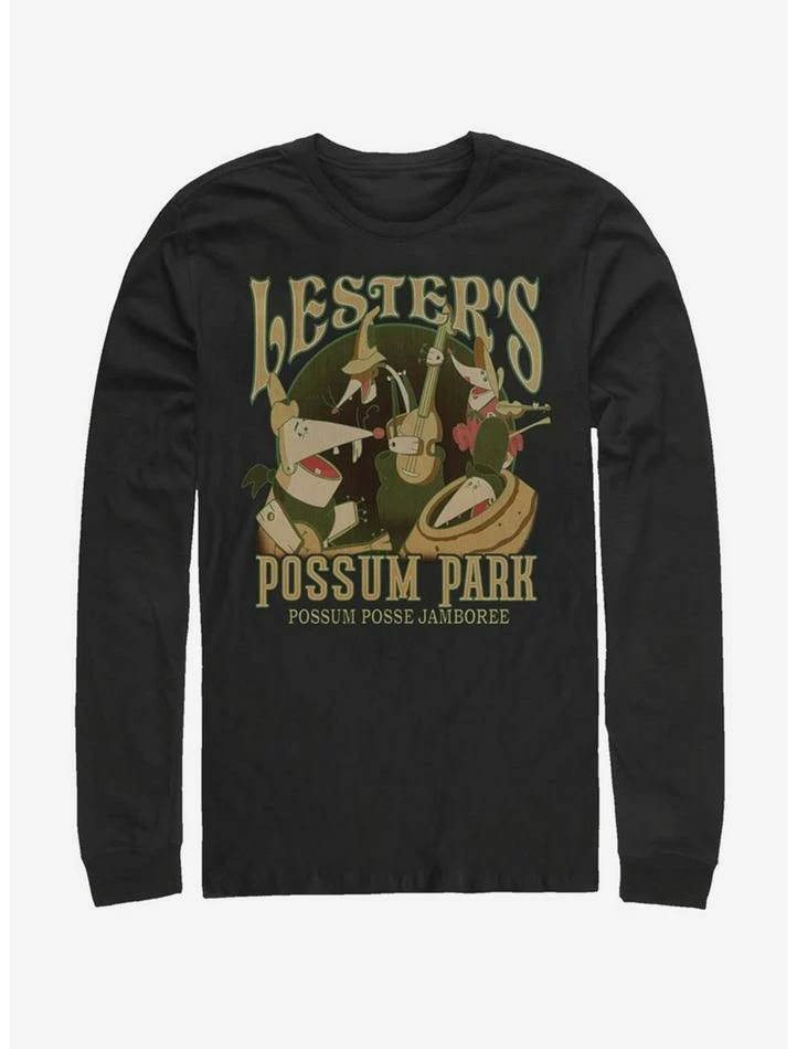 Best Sale 🎁 Disney A Goofy Movie Lesters Possum Park Long-Sleeve T-Shirt 🔥 1 Best Sale 🎁 Disney A Goofy Movie Lesters Possum Park Long-Sleeve T-Shirt 🔥