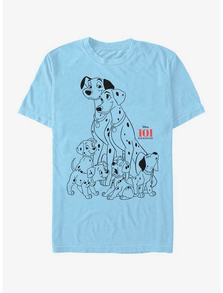 New ⌛ Disney 101 Dalmatians 🎉 Dog Pile T-Shirt ❤️ 2 New ⌛ Disney 101 Dalmatians 🎉 Dog Pile T-Shirt ❤️ - Image 2