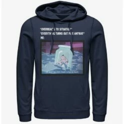 Flash Sale 👏 Disney Alice In Wonderland Anxiety Meme Hoodie 👍