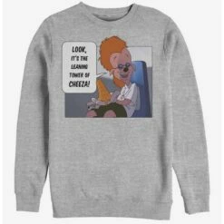 Best deal 😍 Disney A Goofy Movie Tower Of Cheeza Crew Sweatshirt ✨