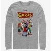 Promo 😍 Disney A Goofy Movie Logo Group Long-Sleeve T-Shirt ⭐
