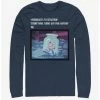 Cheap ✔️ Disney Alice In Wonderland Anxiety Meme Long-Sleeve T-Shirt 🤩