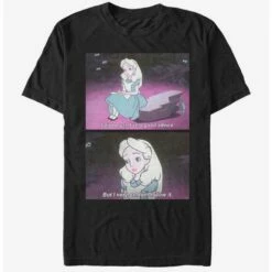 Outlet 🎁 Disney Alice In Wonderland Advice Meme T-Shirt 🛒